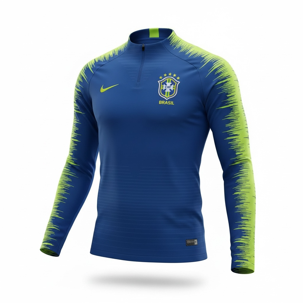 Agasalho Treino Brasil VaporKnit Nike 2018/19