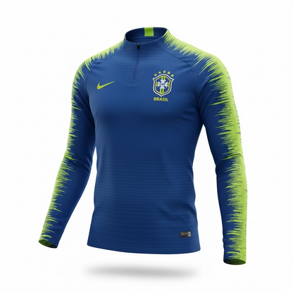 Agasalho Treino Brasil VaporKnit Nike 2018/19